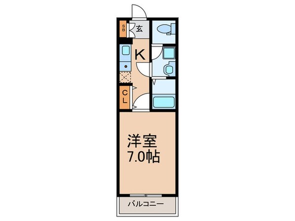 グランカーサ緑地公園の物件間取画像